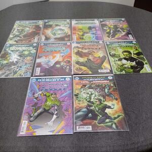 DC Green Lantern Hal Jordan Rebirth Comics Lot 5 9 10 11 12 15 16 17 18 20